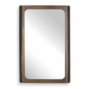 Fischer Curved Edge Gold Bronze Mirror