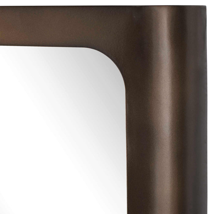 Uttermost Fischer Curved Edge Gold Bronze Mirror
