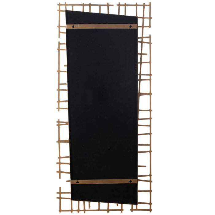 Uttermost Golden Intersection Mirrored Wall Decor