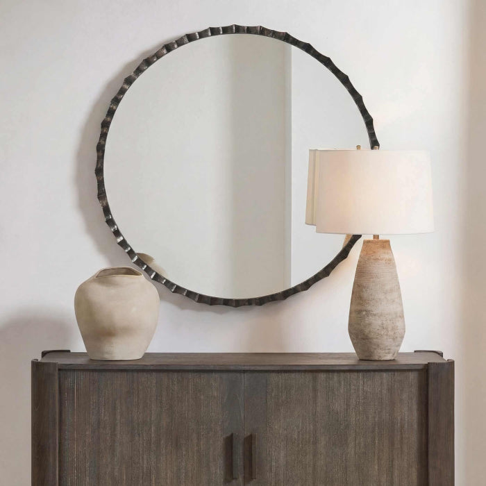 Uttermost Grander Round Mirror