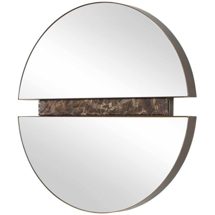 Uttermost Hanover Divided Round Mirror