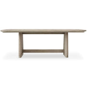 Harbor Herringbone Indoor-Outdoor Dining Table