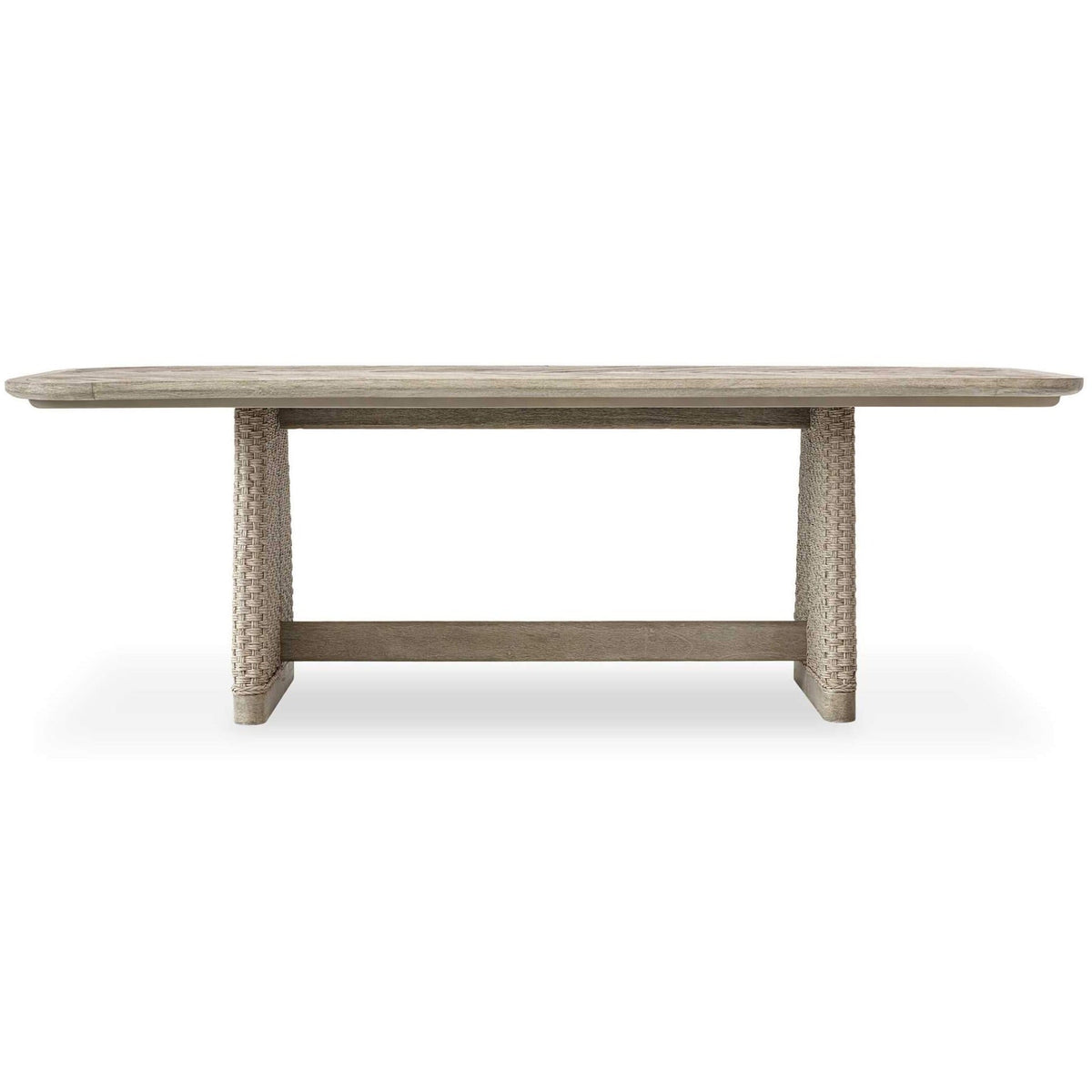 Harbor Herringbone Indoor-Outdoor Dining Table