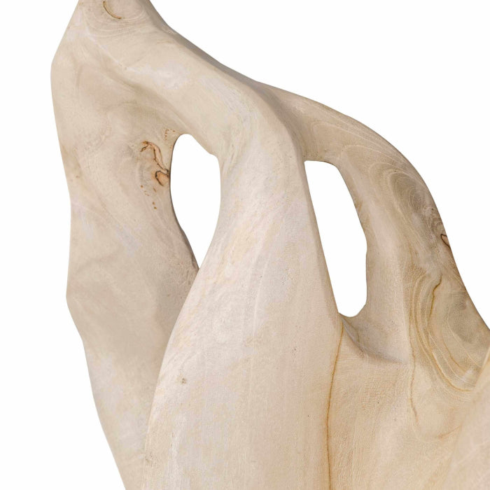 Uttermost Hollow Form Indoor-Outdoor Teak Sculpture