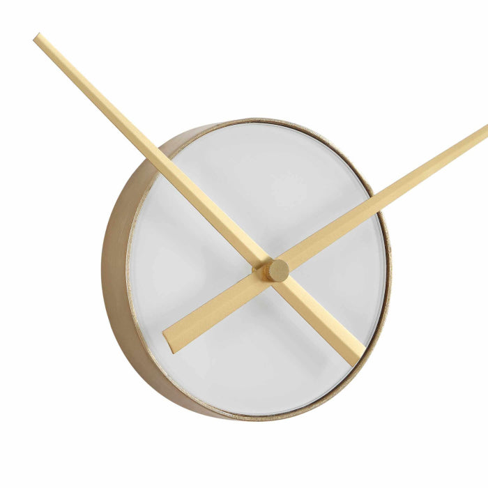Uttermost Ivory Halo Minimalist Wall Clock