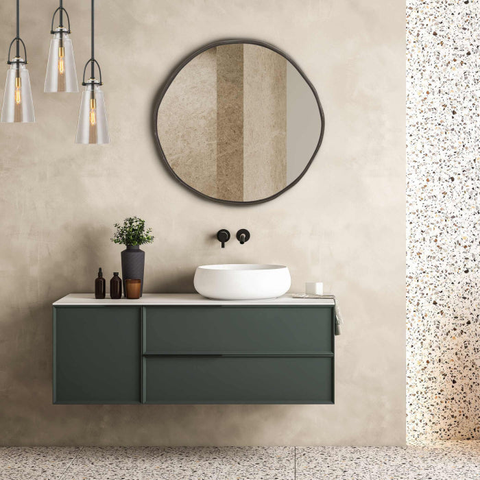 Uttermost Lowen Round Bronze Mirror