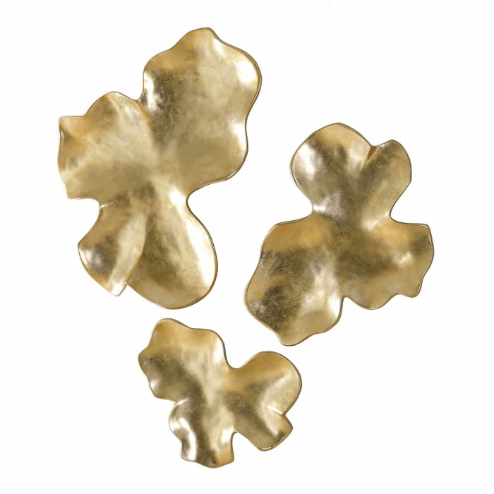 Uttermost Lumina Gold Wall Decor, Set of 3