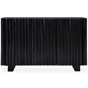 Mercado Black 3 Door Cabinet