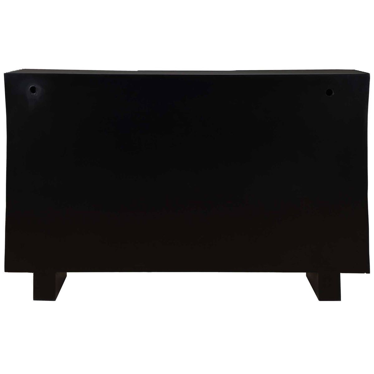 Uttermost Mercado Black 3 Door Cabinet
