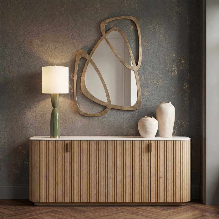 Uttermost Momentum Gold Mirrored Wall Decor