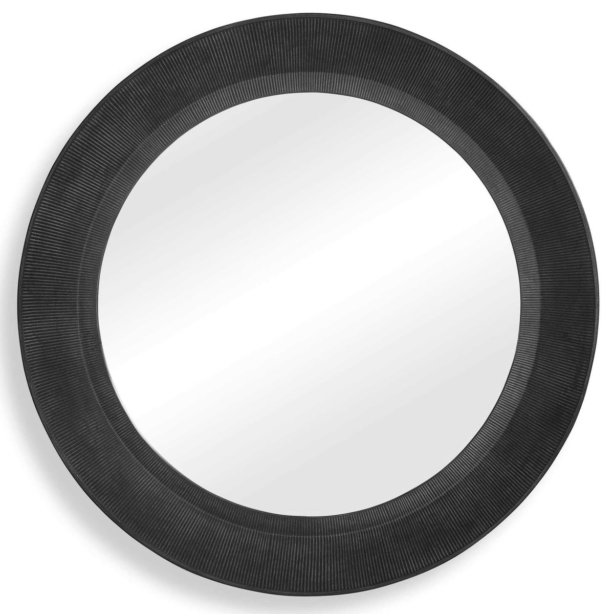 Montgomery Round Black Mirror