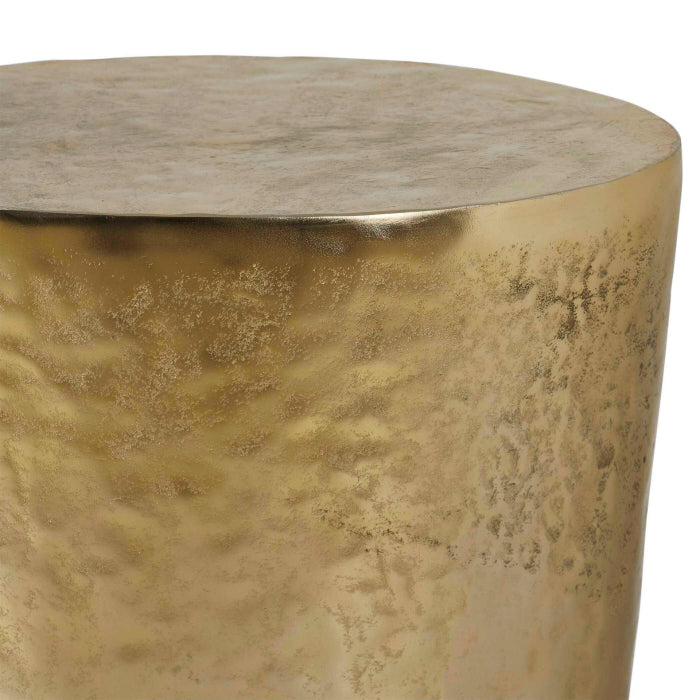 Uttermost Morroni Brass Side Table