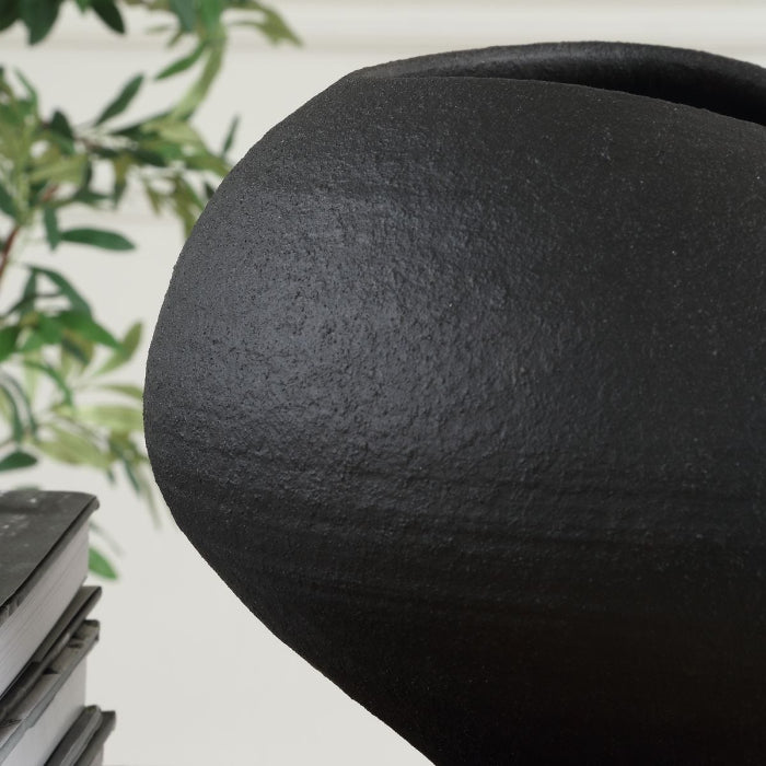 Uttermost Nocturne Black Ceramic Bowl