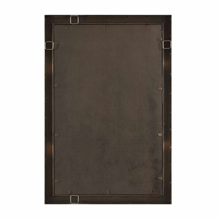 Uttermost Pave Rectangular Travertine Mirror