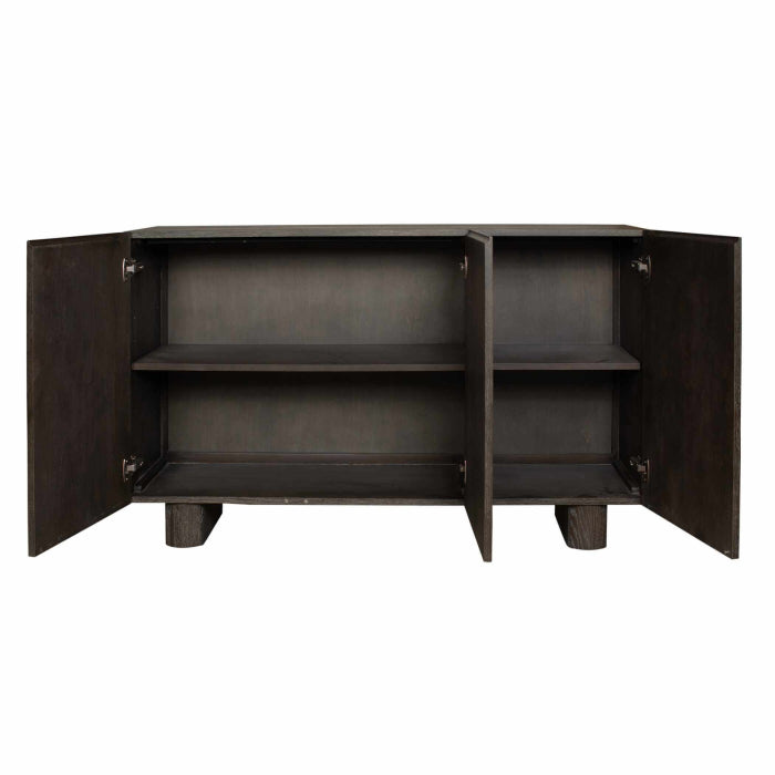 Uttermost Phineas 3 Door Modern Cabinet