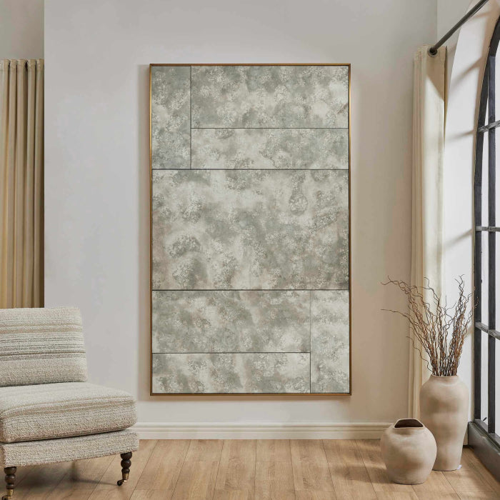 Uttermost Rally Oversized Antiqued Mirror