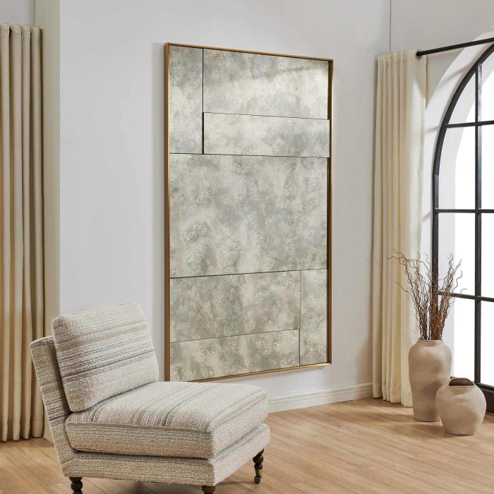 Uttermost Rally Oversized Antiqued Mirror