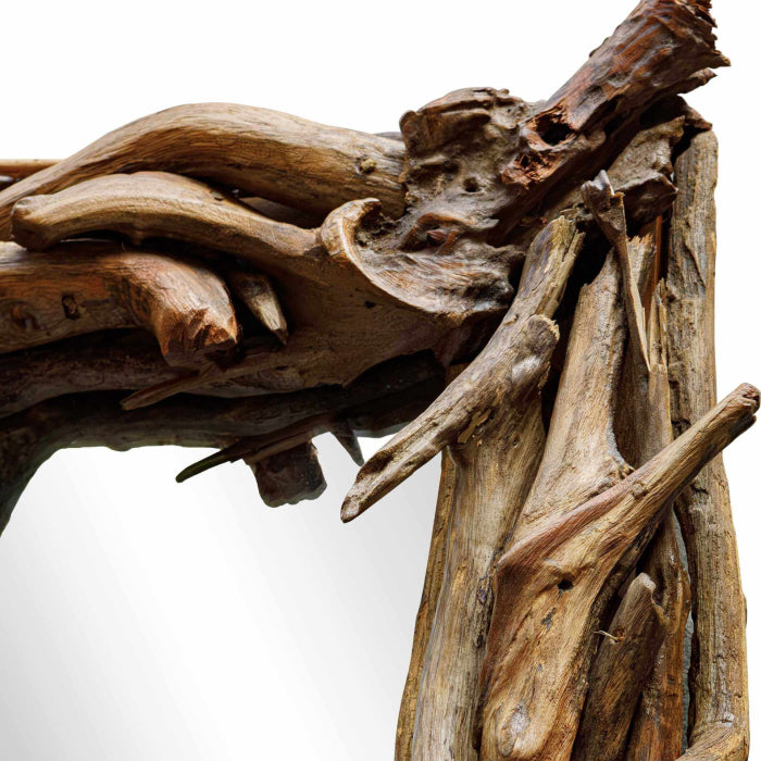 Uttermost Rooted Reflection Natural Mirror