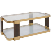 Uttermost Ryles Glass Coffee Table