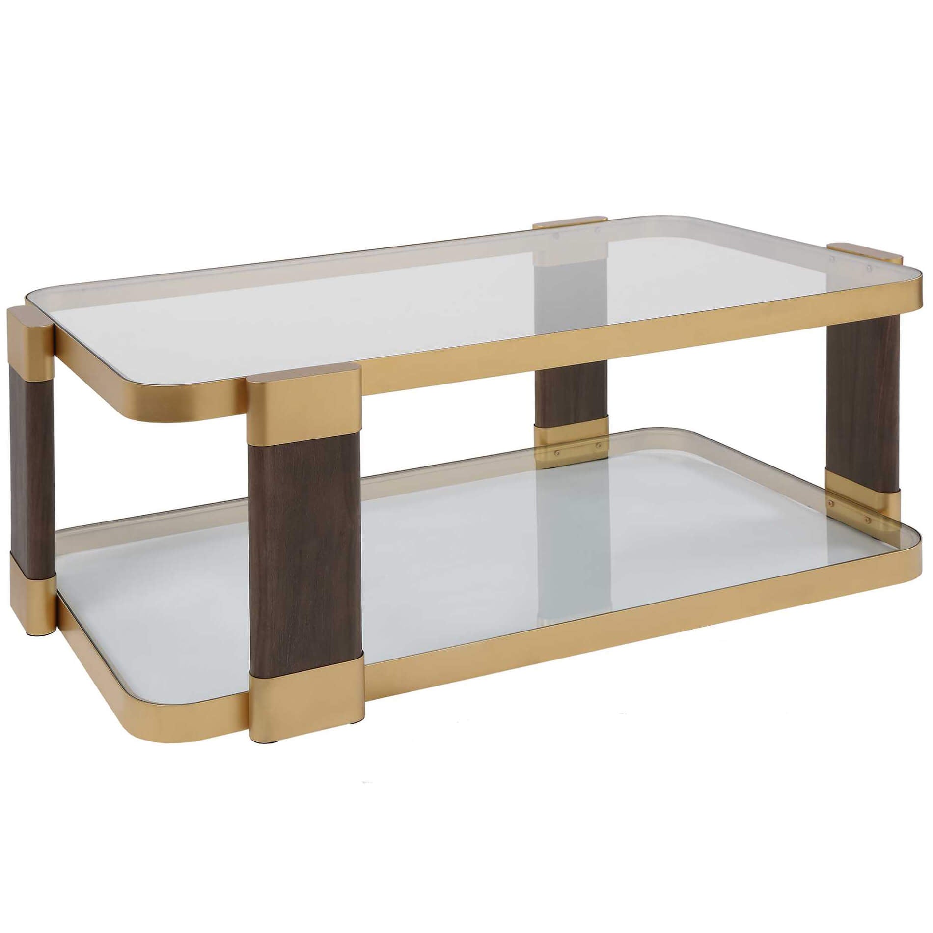 Uttermost Ryles Glass Coffee Table