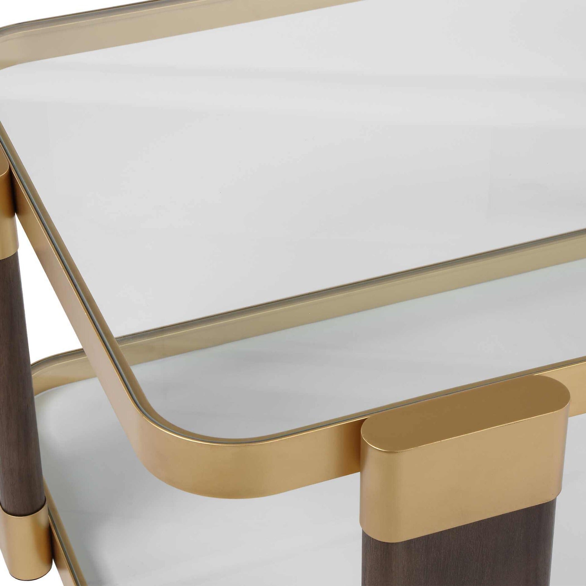Uttermost Ryles Glass Coffee Table