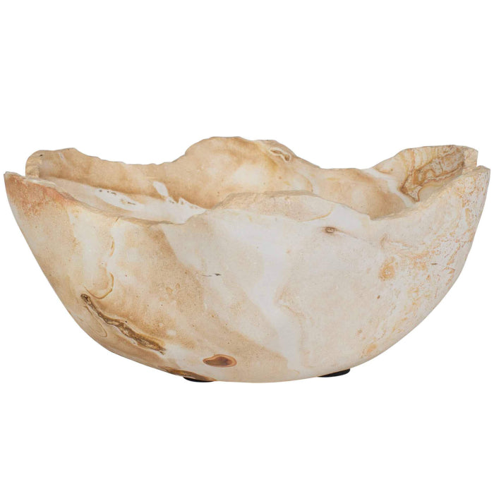 Uttermost Sahara Bloom Indoor-Outdoor Stone Bowl