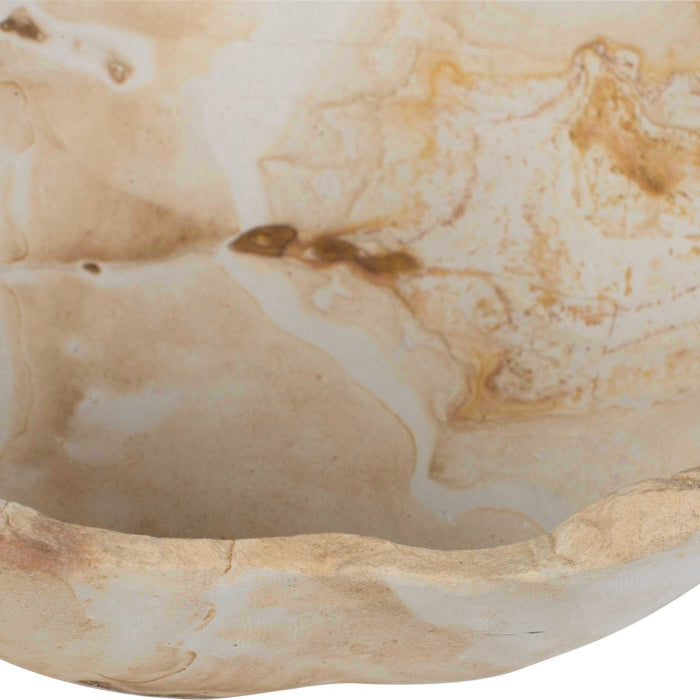Uttermost Sahara Bloom Indoor-Outdoor Stone Bowl