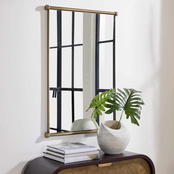 Uttermost Scroll Rectangular Mirror