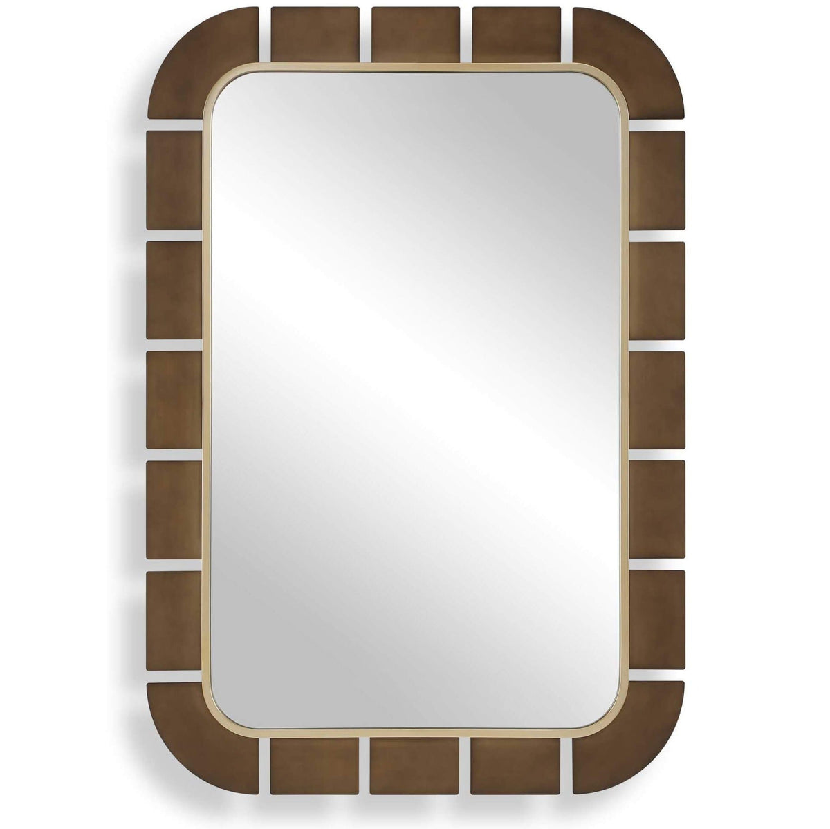 Segment Dark Bronze Mirror