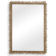Soto Antique Brass Mirror