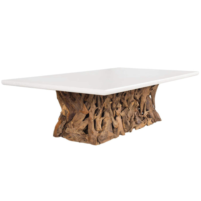 Uttermost Stonewood Indoor-Outdoor Ping-Pong Dining Table
