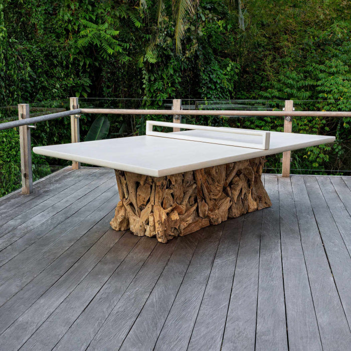 Uttermost Stonewood Indoor-Outdoor Ping-Pong Dining Table