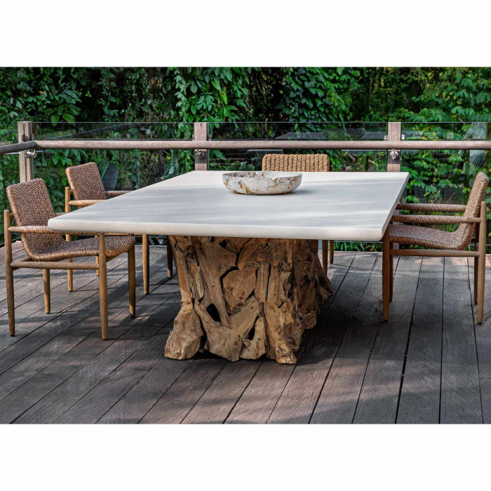 Uttermost Stonewood Indoor-Outdoor Ping-Pong Dining Table