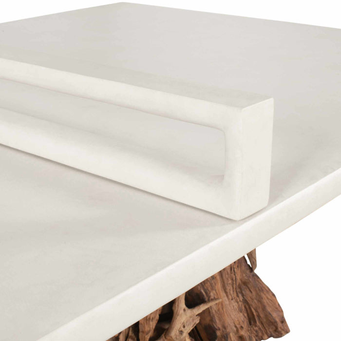 Uttermost Stonewood Indoor-Outdoor Ping-Pong Dining Table
