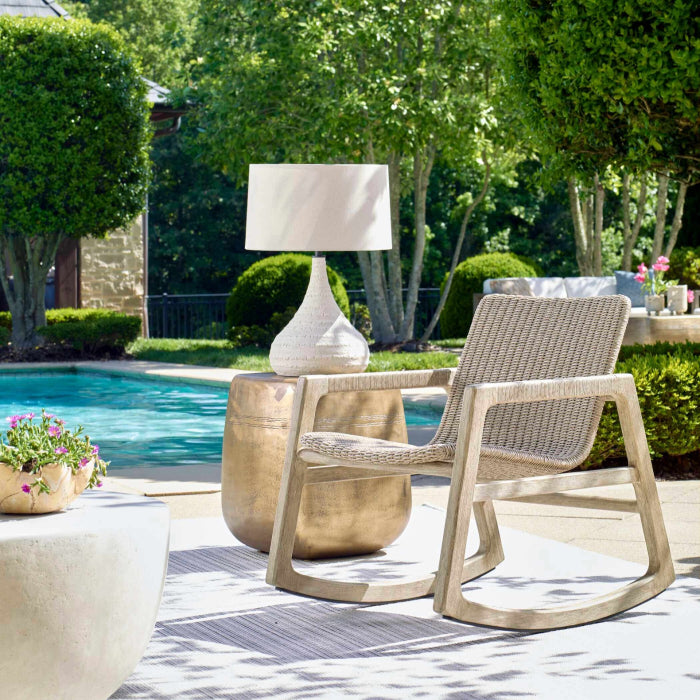 Uttermost Sumba Outdoor Wicker Rocking Chair