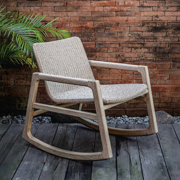 Uttermost Sumba Outdoor Wicker Rocking Chair