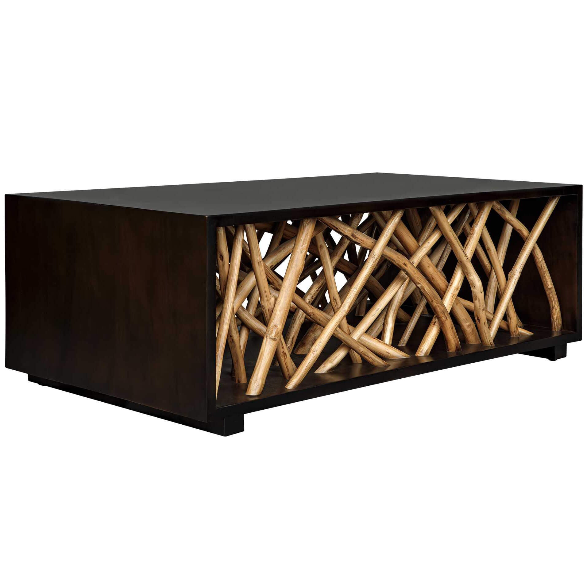 Uttermost Teak Maze Coffee Table
