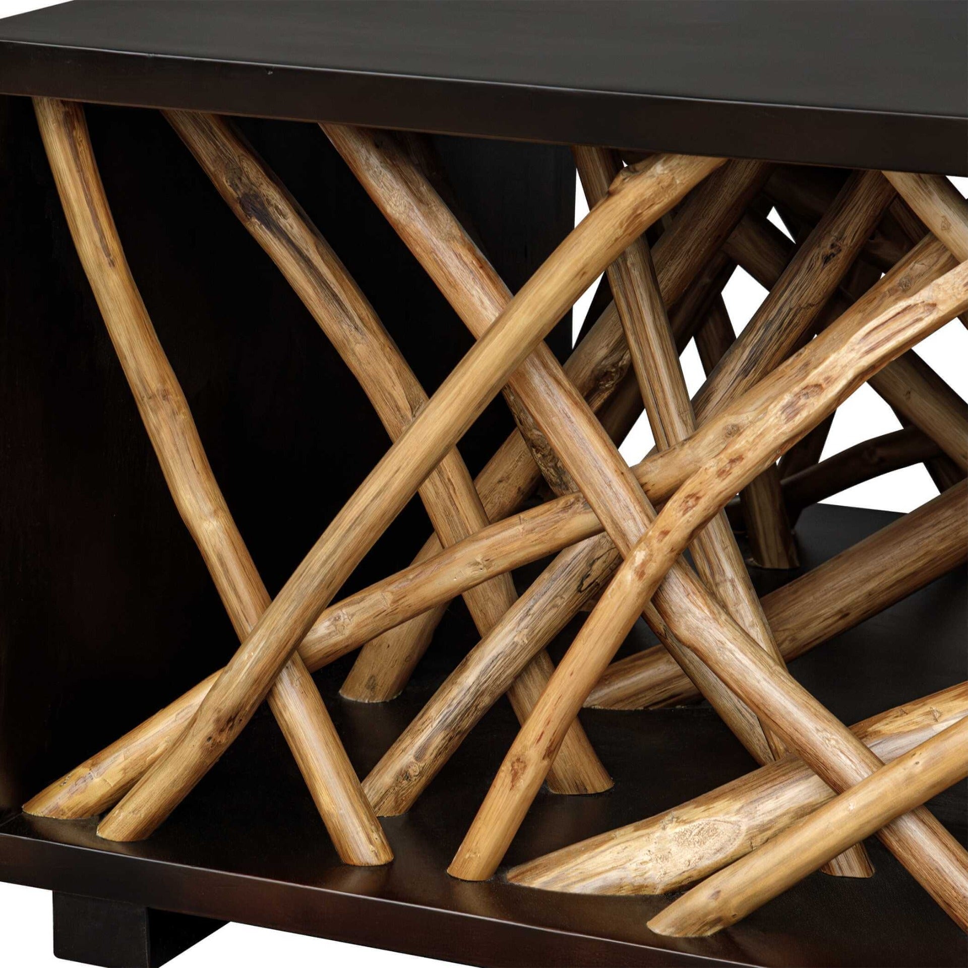 Uttermost Teak Maze Coffee Table