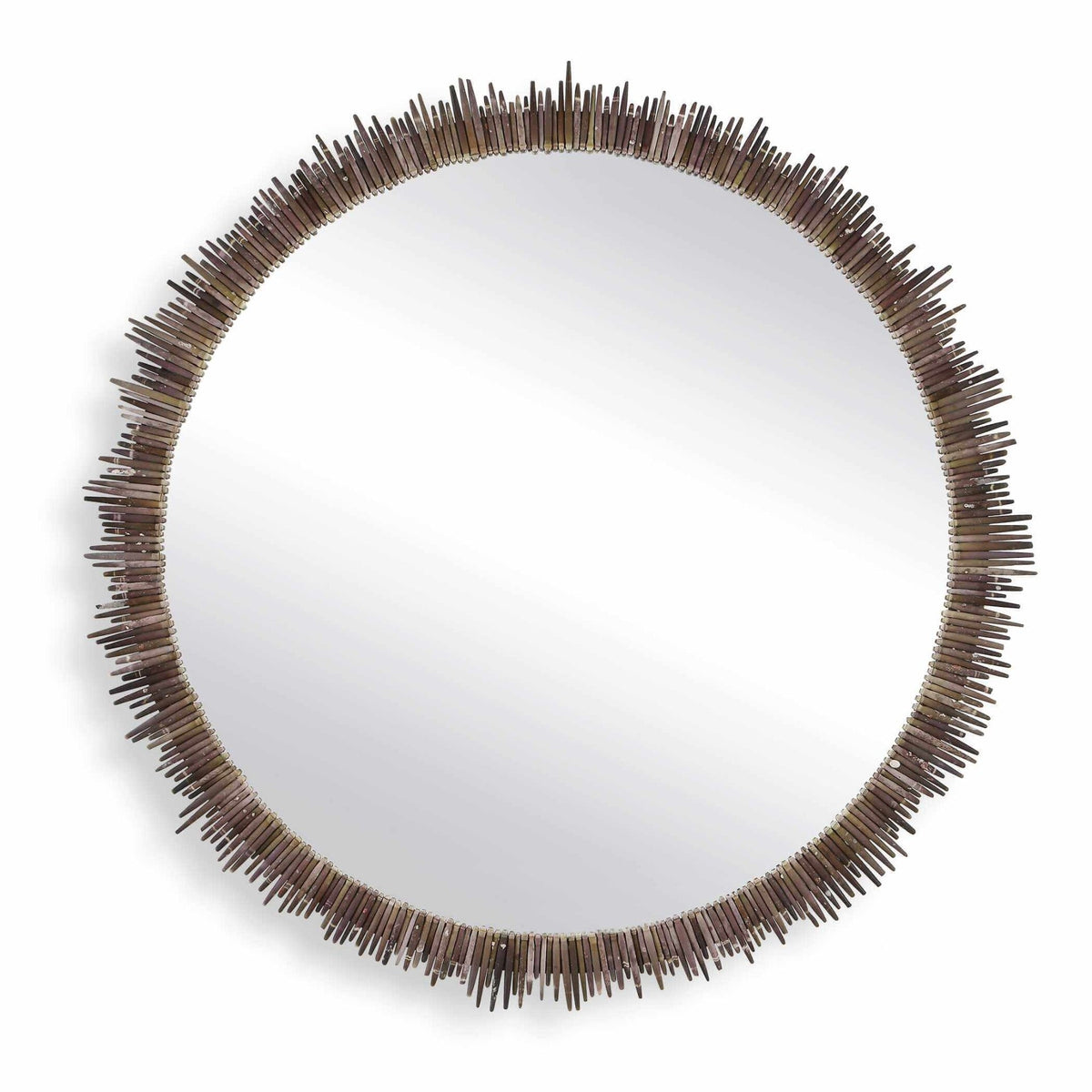 Tiger Sea Urchin Round Mirror