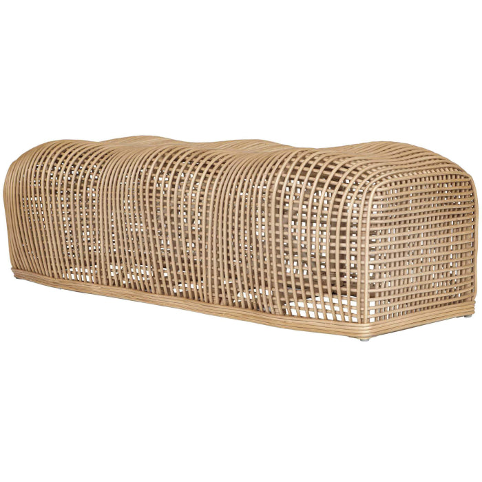 Uttermost Tino Rattan Bench