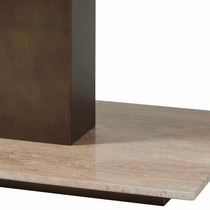 Uttermost Travertini 3 Tiered Accent Table