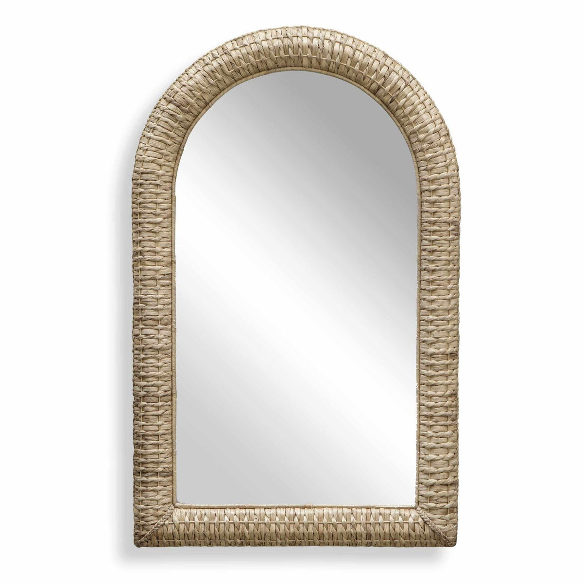 Twisted Seagrass Arch Mirror