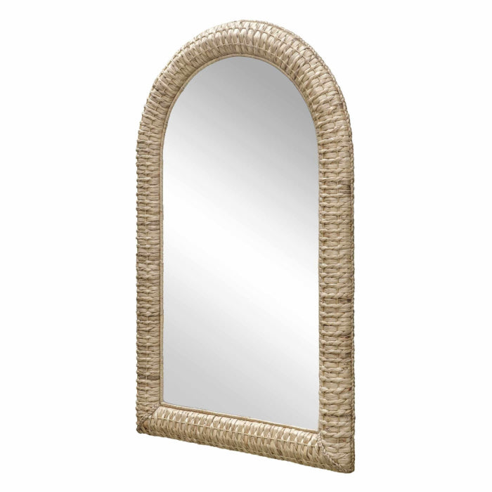 Uttermost Twisted Seagrass Arch Mirror