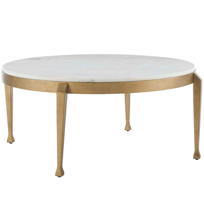 Uttermost Tylan Round Marble Coffee Table
