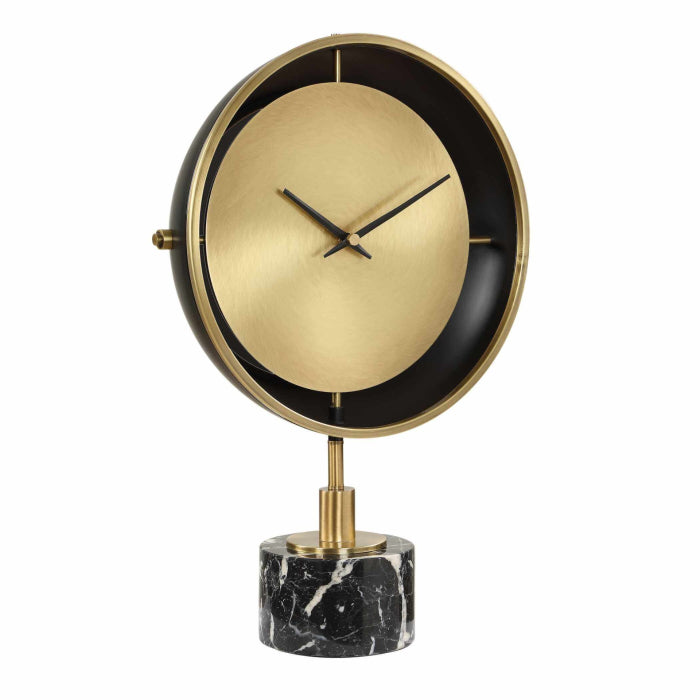 Uttermost Velar Modern Table Clock