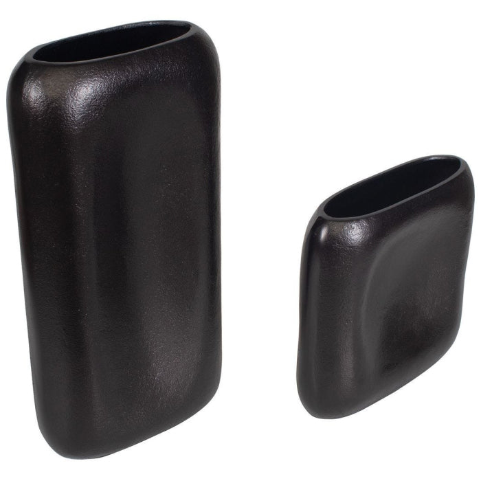 Uttermost Anodic Vases in Dark Brown - Set of 2