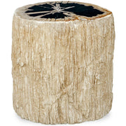 Arco Top Accent Table in Petrified Wood