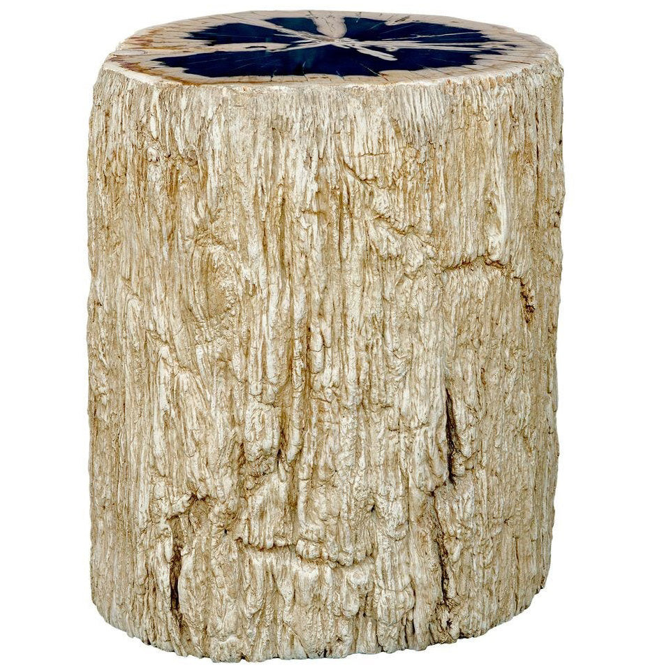 Uttermost Arco Top Accent Table in Petrified Wood