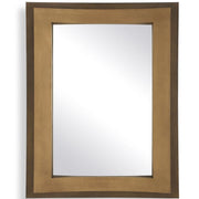 Around The Bend Mirror in Golden Bronze
