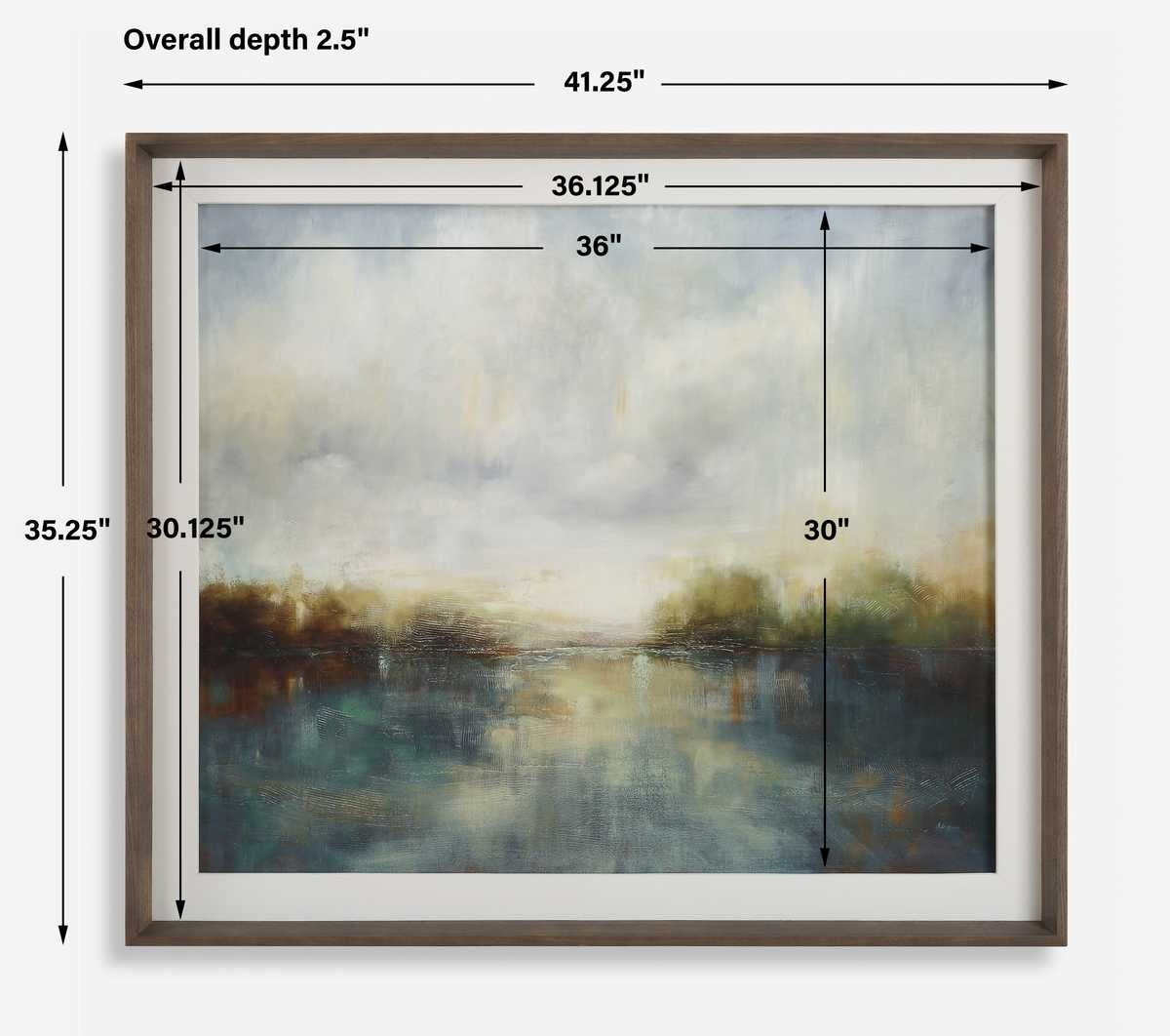 Uttermost Blue Reverie Framed Print
